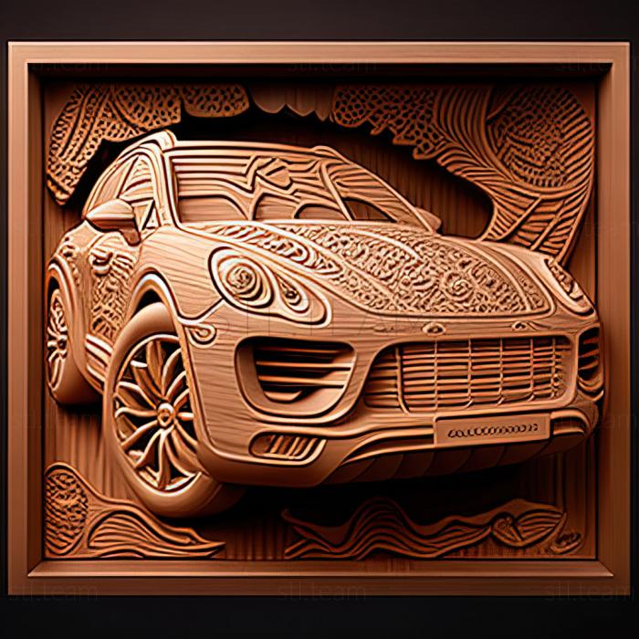 3D модель Porsche Cayenne (STL)